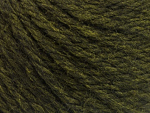 Fiber Content 60% Acrylic, 40% Wool, Brand Ice Yarns, Dark Green, Yarn Thickness 6 SuperBulky Bulky, Roving, fnt2-58569