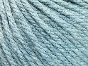 Fiber Content 60% Acrylic, 40% Wool, Brand Ice Yarns, Baby Blue, Yarn Thickness 6 SuperBulky Bulky, Roving, fnt2-58573