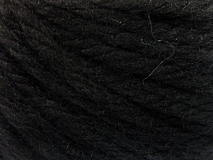 Fiber Content 60% Acrylic, 40% Wool, Brand Ice Yarns, Black, Yarn Thickness 6 SuperBulky Bulky, Roving, fnt2-58681