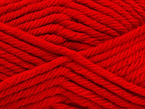 Fiber Content 100% Acrylic, Red, Brand Ice Yarns, Yarn Thickness 6 SuperBulky Bulky, Roving, fnt2-59742