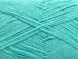 Composition 100% Coton, Mint Green, Brand Ice Yarns, Yarn Thickness 2 Fine Sport, Baby, fnt2-59955