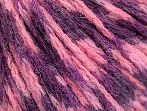 Composition 60% Acrylique, 40% Laine, Pink, Lilac, Brand Ice Yarns, fnt2-59997