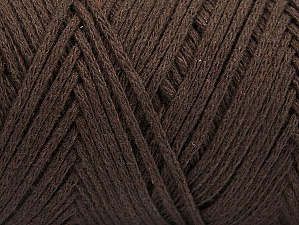 Please be advised that yarn iade made of recycled cotton, and dye lot differences occur. Fiber Content 100% Cotton, Brand Ice Yarns, Dark Brown, Yarn Thickness 5 Bulky Chunky, Craft, Rug, fnt2-60161