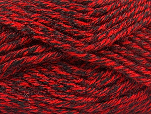 Fiber Content 100% Acrylic, Red, Brand Ice Yarns, Black, Yarn Thickness 6 SuperBulky Bulky, Roving, fnt2-60218