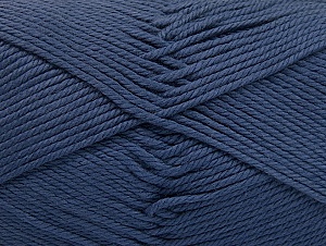 Baby cotton is a 100% premium giza cotton yarn exclusively made as a baby yarn. It is anti-bacterial and machine washable! Fiber Content 100% Giza Cotton, Navy, Brand Ice Yarns, Yarn Thickness 3 Light DK, Light, Worsted, fnt2-60371