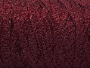 Fiber Content 100% Recycled Cotton, Maroon, Brand Ice Yarns, Yarn Thickness 6 SuperBulky Bulky, Roving, fnt2-60400