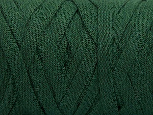 Fiber Content 100% Recycled Cotton, Brand Ice Yarns, Dark Green, Yarn Thickness 6 SuperBulky Bulky, Roving, fnt2-60401