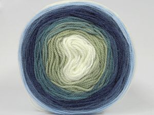 Composition 100% Acrylique haut de gamme, Turquoise, Brand Ice Yarns, Green Shades, Cream, Yarn Thickness 3 Light DK, Light, Worsted, fnt2-61178