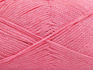 Composition 100% Coton, Brand Ice Yarns, Baby Pink, Yarn Thickness 2 Fine Sport, Baby, fnt2-62063