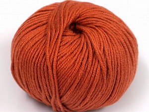 Fiber Content 50% Acrylic, 50% Cotton, Brand Ice Yarns, Copper, Yarn Thickness 2 Fine Sport, Baby, fnt2-62394