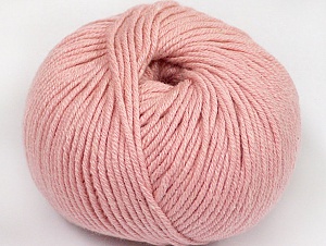 Fiber Content 50% Acrylic, 50% Cotton, Rose Pink, Brand Ice Yarns, Yarn Thickness 2 Fine Sport, Baby, fnt2-62414