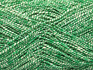 Composition 60% Coton, 28% Viscose, 10% Polyamide, White, Brand Ice Yarns, Green, Yarn Thickness 2 Fine Sport, Baby, fnt2-62695