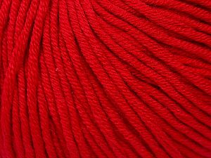 Fiber Content 50% Cotton, 50% Acrylic, Brand Ice Yarns, Dark Red, Yarn Thickness 3 Light DK, Light, Worsted, fnt2-62741