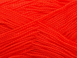 Ä°Ã§erik 100% Akrilik, Neon Orange, Brand Ice Yarns, Yarn Thickness 1 SuperFine Sock, Fingering, Baby, fnt2-63092 