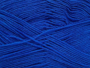 Fiber Content 55% Cotton, 45% Acrylic, Brand Ice Yarns, Blue, Yarn Thickness 1 SuperFine Sock, Fingering, Baby, fnt2-63115