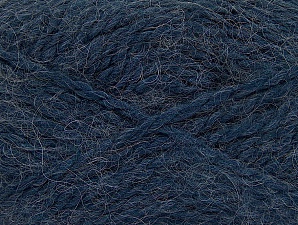 SuperBulky Fiber Content 70% Acrylic, 30% Angora, Jeans Blue, Brand Ice Yarns, Yarn Thickness 6 SuperBulky Bulky, Roving, fnt2-63135