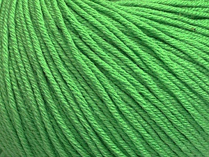 Fiber Content 60% Cotton, 40% Acrylic, Light Green, Brand Ice Yarns, Yarn Thickness 2 Fine Sport, Baby, fnt2-63480