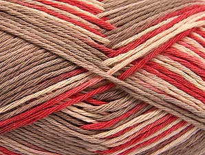 Fiber Content 100% Cotton, Tomato Red, Brand Ice Yarns, Camel, Yarn Thickness 3 Light DK, Light, Worsted, fnt2-64033