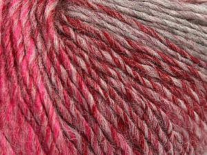 Fiber Content 70% Acrylic, 30% Wool, Red, Pink Shades, Brand Ice Yarns, Grey Shades, Yarn Thickness 3 Light DK, Light, Worsted, fnt2-64215