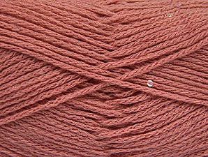 Fiber Content 98% Acrylic, 2% Paillette, Pink, Brand Ice Yarns, Yarn Thickness 4 Medium Worsted, Afghan, Aran, fnt2-64448