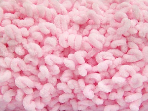 Fiber Content 100% Micro Fiber, Brand Ice Yarns, Baby Pink, Yarn Thickness 6 SuperBulky Bulky, Roving, fnt2-64540