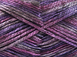 Composition 70% Polyamide, 19% Laine, 11% Acrylique, Purple, Pink, Brand Ice Yarns, Black, Yarn Thickness 4 Medium Worsted, Afghan, Aran, fnt2-64597