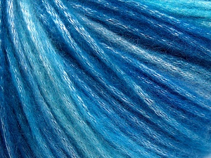 Fiber Content 56% Polyester, 44% Acrylic, Turquoise, Brand Ice Yarns, Blue Shades, Yarn Thickness 4 Medium Worsted, Afghan, Aran, fnt2-64622