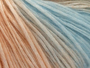 Modal is a type of yarn which is mixed with the silky type of fiber. It is derived from the beech trees. Fiber Content 74% Modal, 26% Wool, Light Salmon, Brand Ice Yarns, Baby Blue, Yarn Thickness 3 Light DK, Light, Worsted, fnt2-64809
