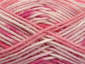 Fiber Content 100% Acrylic, Pink Shades, Brand Ice Yarns, Yarn Thickness 4 Medium Worsted, Afghan, Aran, fnt2-65052