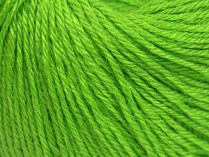 Fiber Content 40% Merino Wool, 40% Acrylic, 20% Polyamide, Brand Ice Yarns, Green, Yarn Thickness 2 Fine Sport, Baby, fnt2-65576
