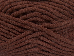 Fiber Content 50% Acrylic, 50% Wool, Brand Ice Yarns, Brown, Yarn Thickness 6 SuperBulky Bulky, Roving, fnt2-65622