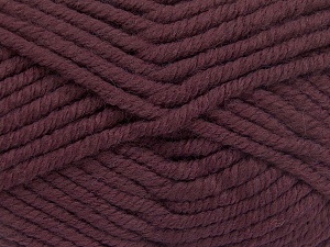 Fiber Content 50% Wool, 50% Acrylic, Rose Brown, Brand Ice Yarns, Yarn Thickness 6 SuperBulky Bulky, Roving, fnt2-65624