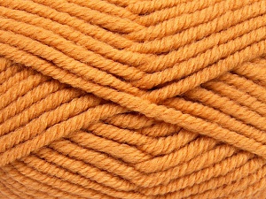 Fiber Content 50% Acrylic, 50% Wool, Brand Ice Yarns, Gold, Yarn Thickness 6 SuperBulky Bulky, Roving, fnt2-65634