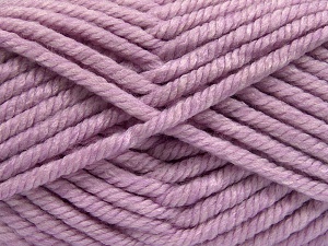 Fiber Content 75% Acrylic, 25% Superwash Wool, Light Lilac, Brand Ice Yarns, Yarn Thickness 6 SuperBulky Bulky, Roving, fnt2-65696