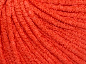 Fiber Content 67% Cotton, 33% Polyamide, Brand Ice Yarns, Dark Orange, Yarn Thickness 4 Medium Worsted, Afghan, Aran, fnt2-65777