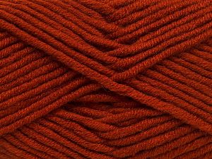 Fiber Content 50% Merino Wool, 50% Acrylic, Brand Ice Yarns, Copper, Yarn Thickness 5 Bulky Chunky, Craft, Rug, fnt2-65961