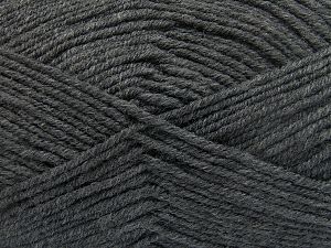 Fiber Content 60% Merino Wool, 40% Acrylic, Brand Ice Yarns, Dark Grey, Yarn Thickness 3 Light DK, Light, Worsted, fnt2-66080