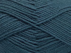Fiber Content 60% Merino Wool, 40% Acrylic, Indigo Blue, Brand Ice Yarns, Yarn Thickness 3 Light DK, Light, Worsted, fnt2-66082