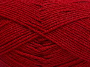 Fiber Content 60% Merino Wool, 40% Acrylic, Brand Ice Yarns, Dark Red, Yarn Thickness 3 Light DK, Light, Worsted, fnt2-66088