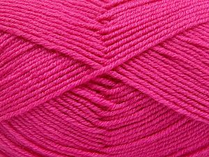 Fiber Content 60% Merino Wool, 40% Acrylic, Brand Ice Yarns, Candy Pink, Yarn Thickness 3 Light DK, Light, Worsted, fnt2-66090
