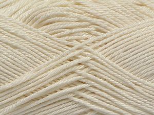 Composition 100% Coton mercerisé, Off White, Brand Ice Yarns, Yarn Thickness 2 Fine Sport, Baby, fnt2-66560