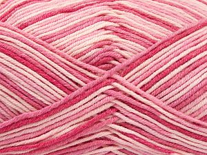 Fiber Content 50% Acrylic, 50% Cotton, Pink Shades, Brand Ice Yarns, Yarn Thickness 2 Fine Sport, Baby, fnt2-66576