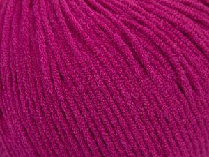 Modal is a type of yarn which is mixed with the silky type of fiber. It is derived from the beech trees. Fiber Content 55% Modal, 45% Acrylic, Brand Ice Yarns, Fuchsia, Yarn Thickness 3 Light DK, Light, Worsted, fnt2-66711