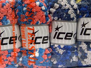 Composition 50% Polyamide, 50% Acrylique, Mixed Lot, Brand Ice Yarns, Yarn Thickness 6 SuperBulky Bulky, Roving, fnt2-66787