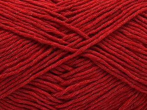 Fiber Content 100% Cotton, Red, Brand Ice Yarns, Yarn Thickness 4 Medium Worsted, Afghan, Aran, fnt2-66822