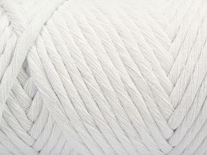 Fiber Content 100% Cotton, White, Brand Ice Yarns, Yarn Thickness 6 SuperBulky Bulky, Roving, fnt2-66825