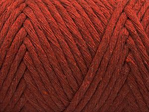 Fiber Content 100% Cotton, Brand Ice Yarns, Copper, Yarn Thickness 6 SuperBulky Bulky, Roving, fnt2-66832