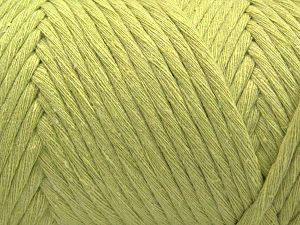 Fiber Content 100% Cotton, Light Green, Brand Ice Yarns, Yarn Thickness 6 SuperBulky Bulky, Roving, fnt2-66833