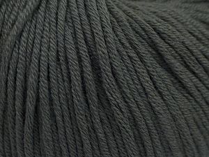 Fiber Content 50% Cotton, 50% Acrylic, Brand Ice Yarns, Grey, Yarn Thickness 3 Light DK, Light, Worsted, fnt2-66902