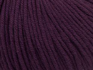 Fiber Content 50% Acrylic, 50% Cotton, Purple, Brand Ice Yarns, Yarn Thickness 3 Light DK, Light, Worsted, fnt2-66908